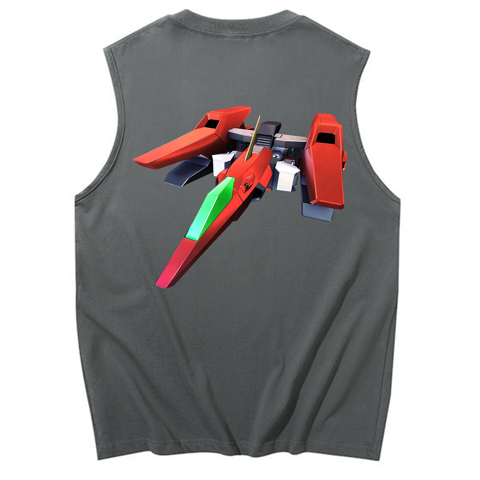 （画像用） 機動戦士ガンダム Mobile Suit Gundam コットン100％タンクトップ（背面プリント）